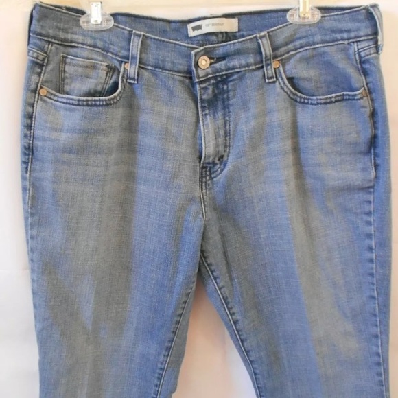 WOMENS LEVI 515 14 BOOTCUT STRETCH JEANS 34x31 - Picture 4 of 7